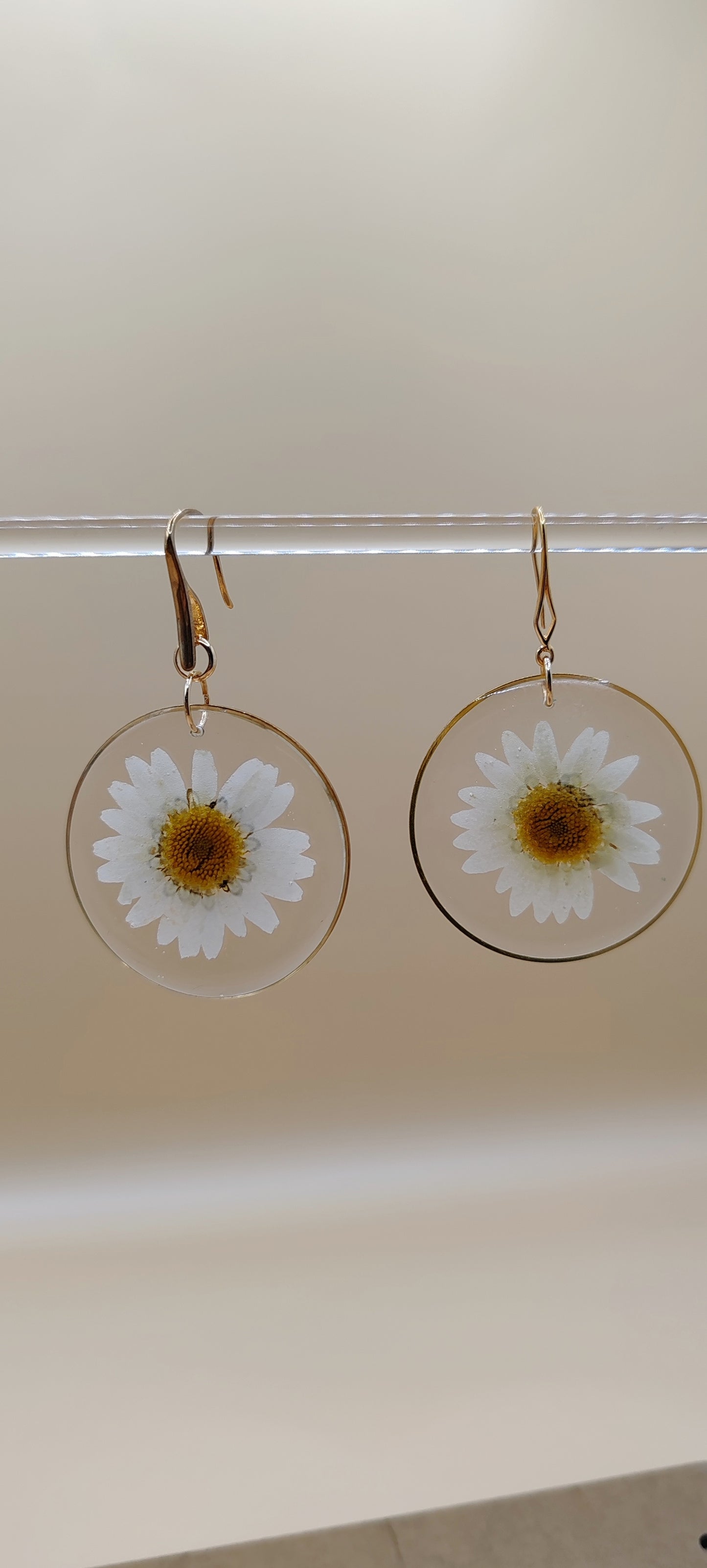 Aretes Margarita Natural – Chapa de Oro
