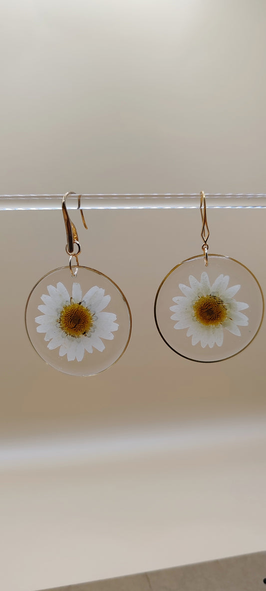 Aretes Margarita Natural – Chapa de Oro