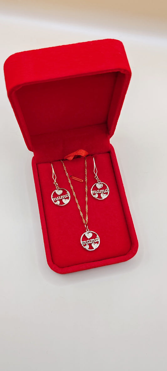 Set Mamá – Collar y Aretes