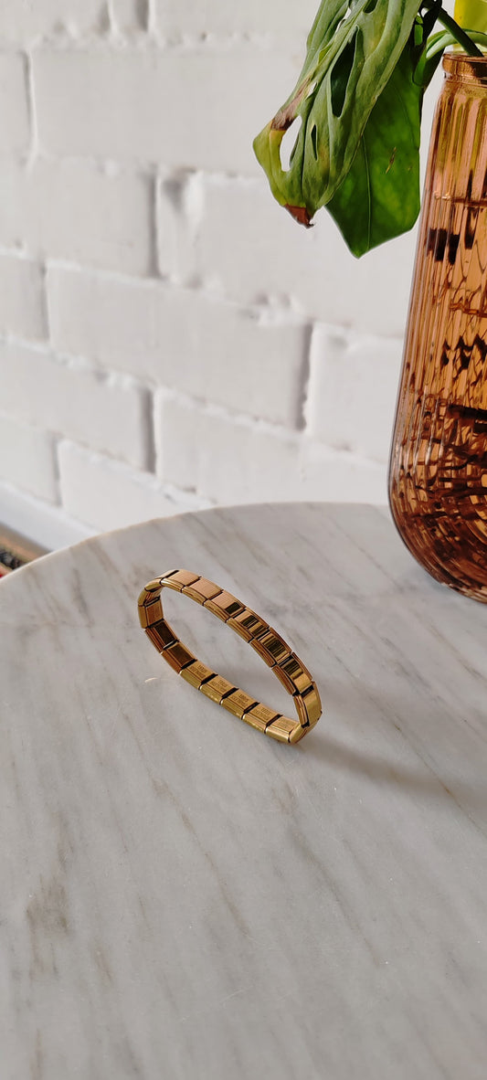 Pulsera Élite Dorada