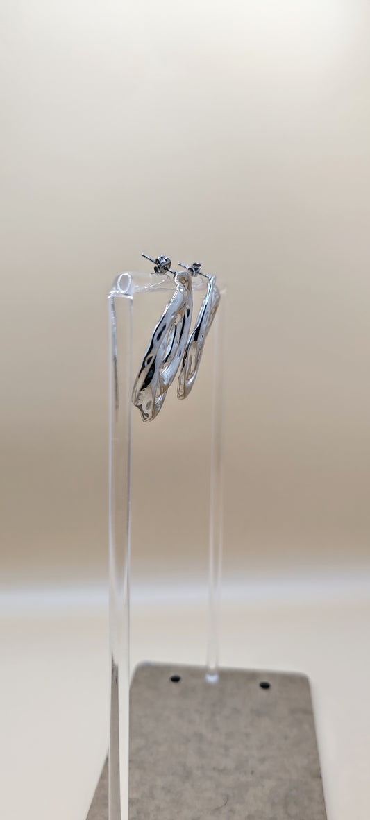 Aretes Espiral de Movimiento – Acero Inoxidable