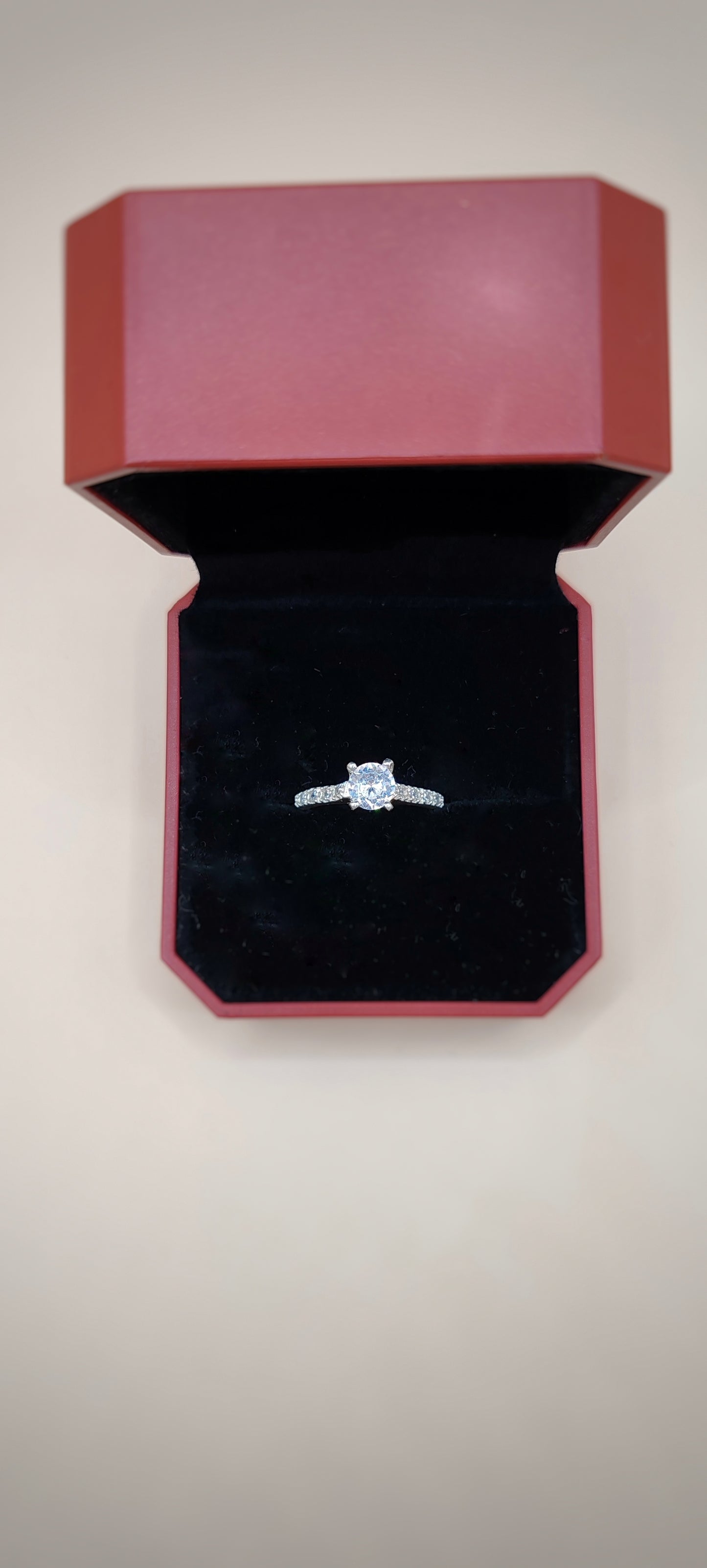 Anillo Reflejo plateado