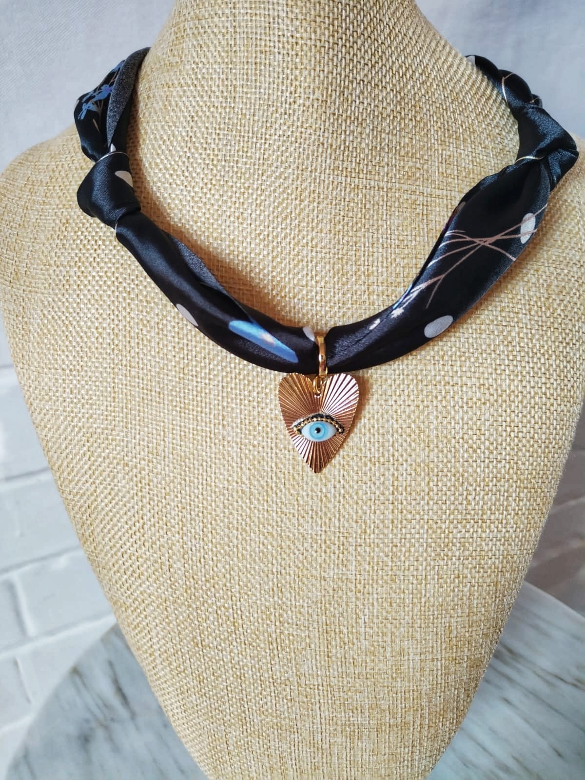 Collar Aura Protectora - Ojo Turco