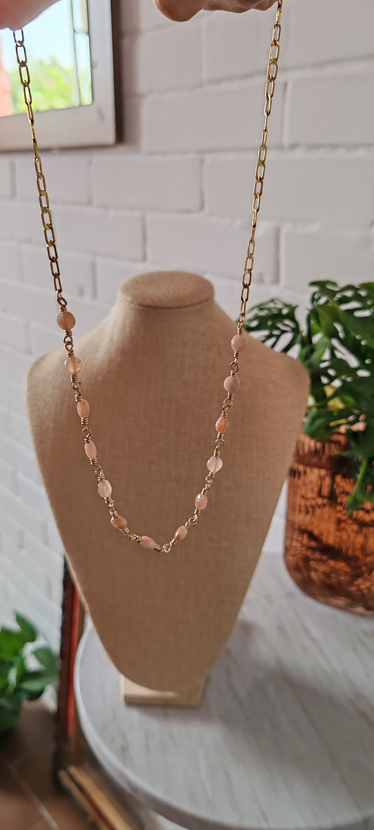 Collar Aurora Durazno