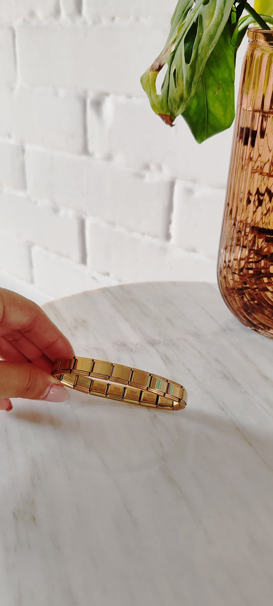 Pulsera Élite Dorada