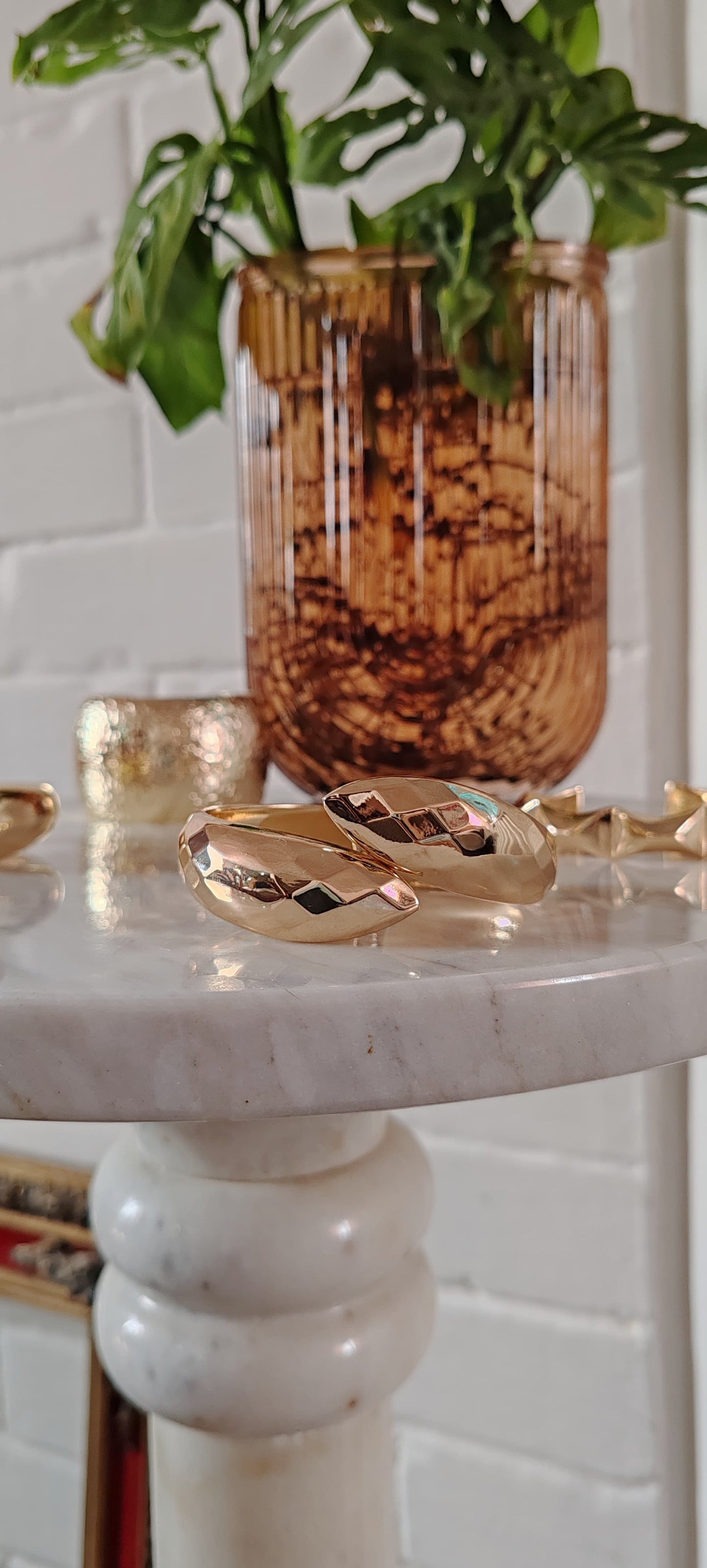 Brazalete Bold Dorada