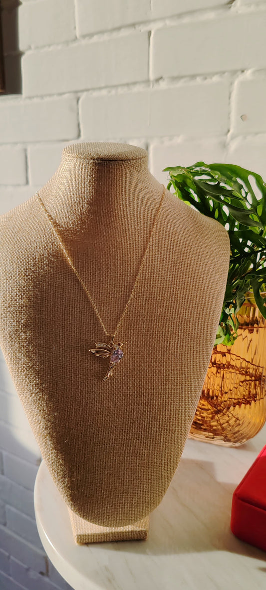 Collar Colibrí Brillante