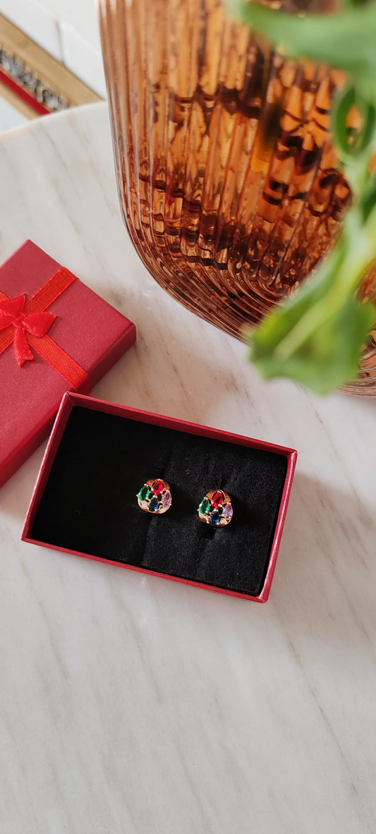 Aretes Mini Arcoíris