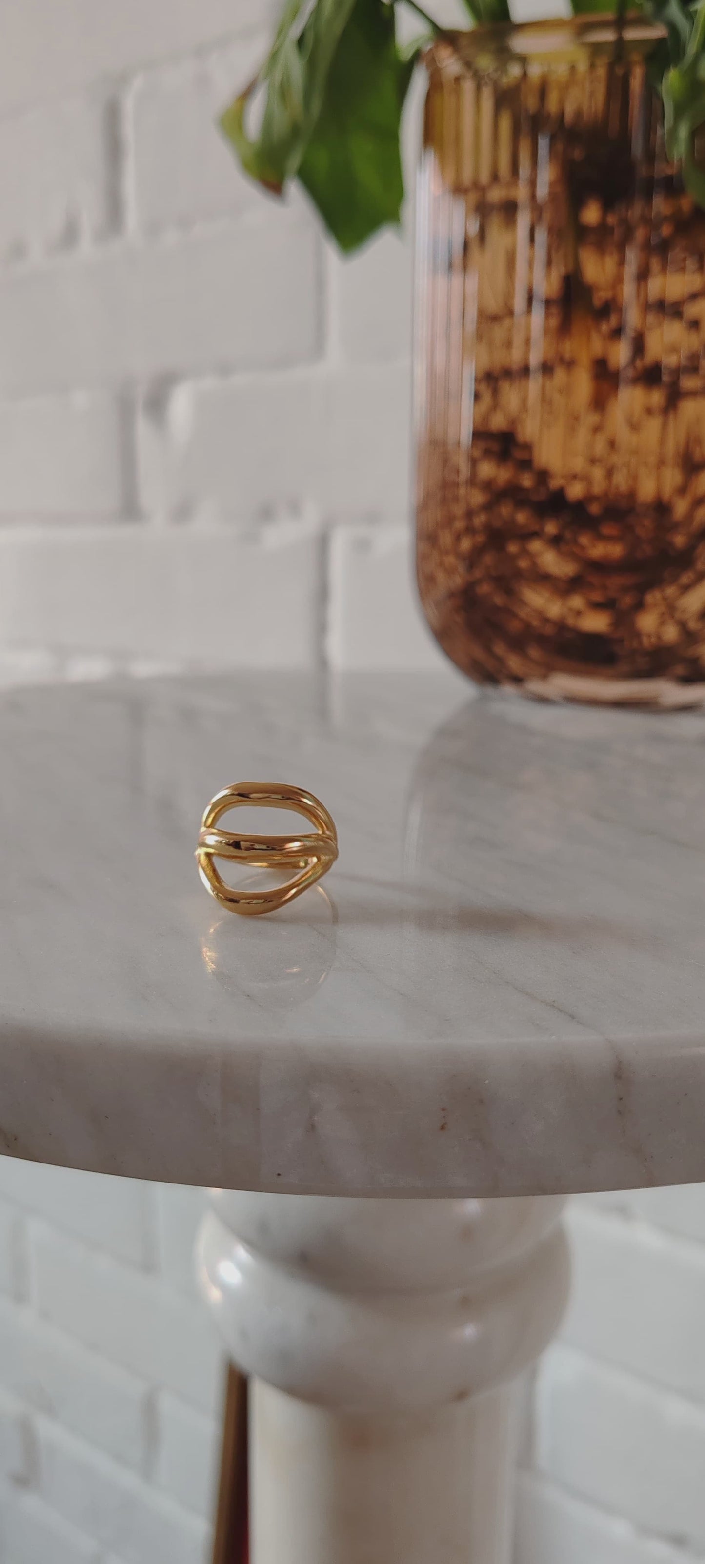 Anillo Aura Dorada