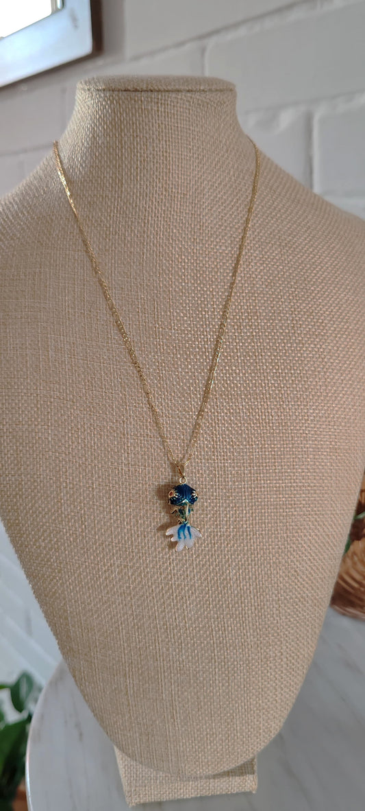 Collar Pez – Chapa de Oro 14K