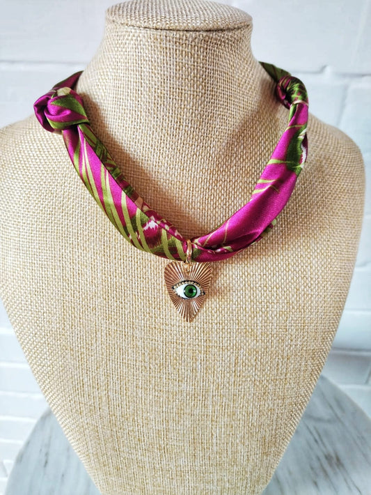 Collar Aura Protectora - Ojo Turco